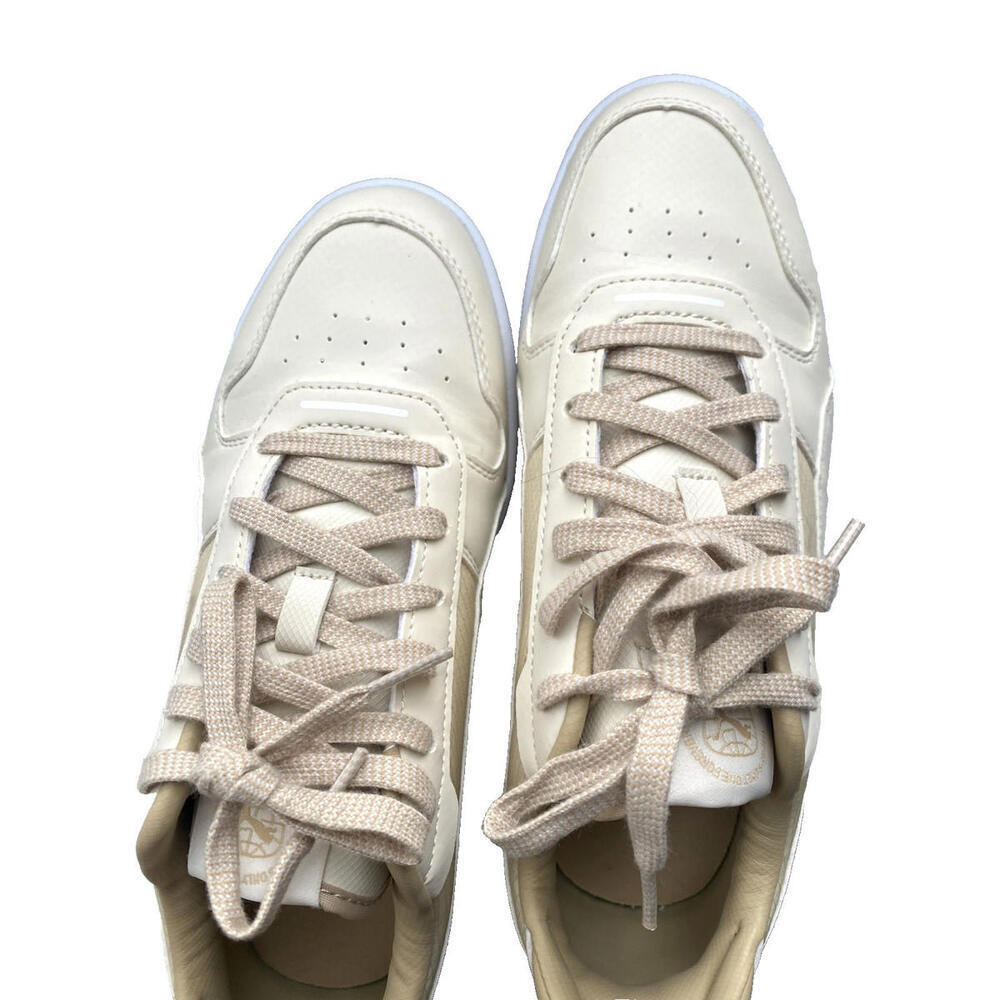 PUMA US-7.5 Women's Fashion Cream Lace Up Carina Street Better Platform Sneakers - Picture 9 of 9